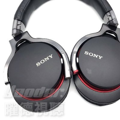 【曜德☆福利品】SONY MDR-1R 黑 (7) 立體聲耳罩式耳機 ☆免運☆配件有缺☆送皮質收納袋