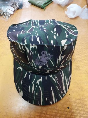 海軍陸戰隊虎斑迷彩八角帽