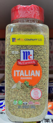 【小如的店】COSTCO好市多代購~McCormick 味好美 義大利式香料(每罐160g) 143017