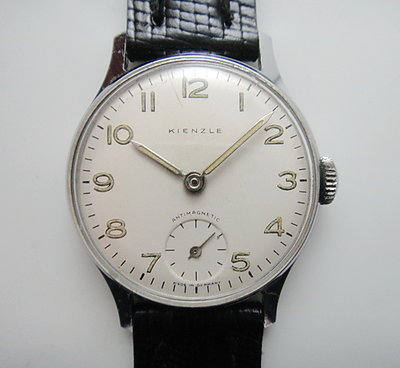 【timekeeper】 60年代德國製Kienzle軍事風小秒針機械錶(免運)