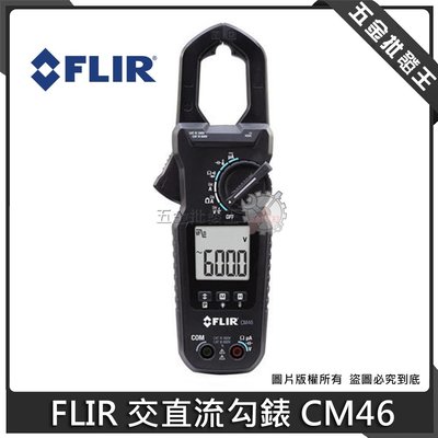 五金批發王【全新】FLIR 交直流勾表 CM46 勾錶 400A 附溫度測試 儀電 工程 量測