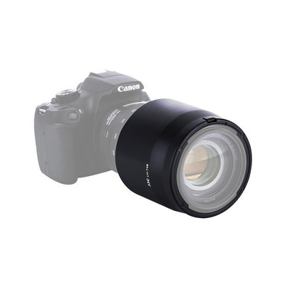 遮光罩JJC 遮光罩 適用佳能RF 100-400mm EF 70-300 mm IS II USM二代鏡頭遮光罩 ET