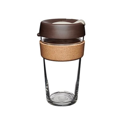 ☘ 小宅私物 ☘ 澳洲 KeepCup 軟木隨行杯 L (瑪奇朵) 環保杯 隨行杯 現貨 附發票 玻璃隨身咖啡杯