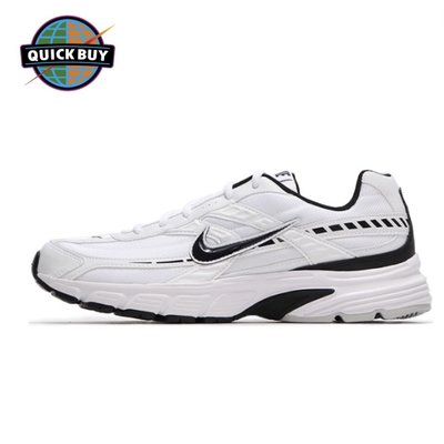 Nike Initiator Running 全白 小黑勾 透氣網布 緩震 輕量 男女鞋 慢跑鞋 394055-100