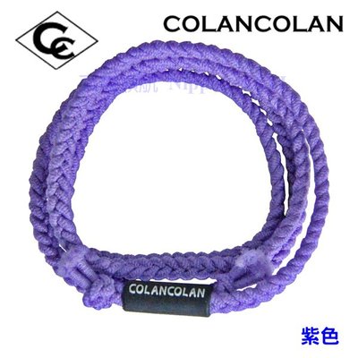 東瀛領航-日本ColanColan fita -VARIOUS- 天然礦石 負離子手鍊及腳踝鍊 紫色