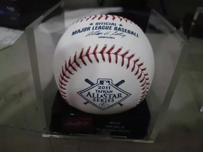 [古大俠的店]~純分享非賣品全新2011年MLB全明星台灣大賽比賽用球