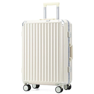 行李箱行李箱女拉桿箱2023新款20寸24靜音萬向輪鋁框pc旅行密碼皮箱子旅行箱