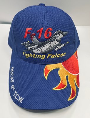 {我愛空軍}台灣製 花蓮基地開放 F-16戰鬥機 太陽花便帽 藍色C3-165