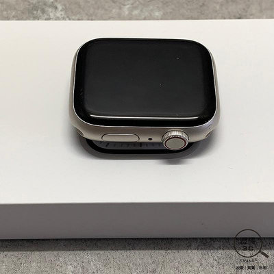 『澄橘』Apple Watch 7 45mm LTE 星光鋁框+星光運動錶帶《二手 盒裝》A68846