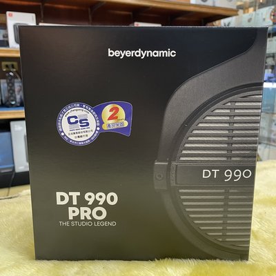 視聽影訊 台灣代理公司貨 德國 Beyerdynamic DT-990 PRO DT990 PRO 開放耳罩式另ATH