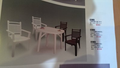 亞毅oa辦公家具oa屏風 戶外休閒家具桌椅 不怕水桌子椅子 塑膠椅 白色公園桌椅子 台南市新天地