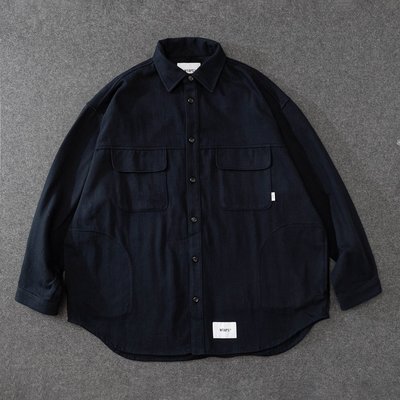 現貨#WTAPS WCPO 01 LS COTTON FLANNEL兩袋寬松長袖襯衫| Yahoo奇摩拍賣