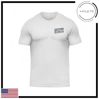 ►瘋狂金剛◄ 白色 HYLETE Refined Tri-Blend Crew Tee  柔軟 透氣 運動 短袖T恤