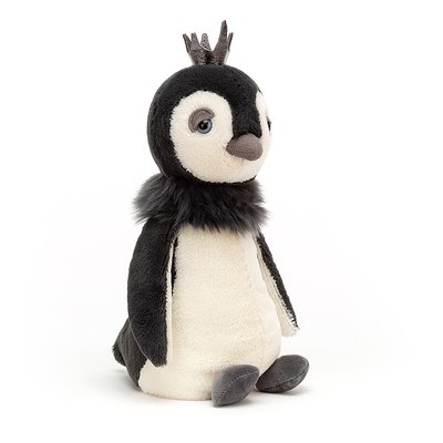預購 英國 JELLYCAT 經典可愛國王企鵝 最精緻的絨毛玩偶 觸感超好 安撫玩偶 生日禮 娃娃 公仔