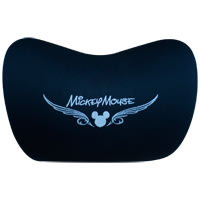 【MINA米娜汽車精品】NAPOLEX Disney 迪士尼 米奇 低反彈 舒適 頸靠墊 護頸枕 黑 WDC100C