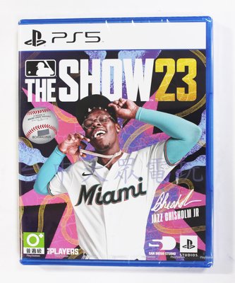 PS5 美國職棒大聯盟 23 MLB The Show 2023 棒球 (亞版 英文版)**(全新商品)【台中大眾電玩】