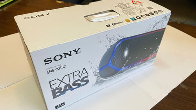 SONY SRS-XB32 無線藍芽重低音喇叭 黑色