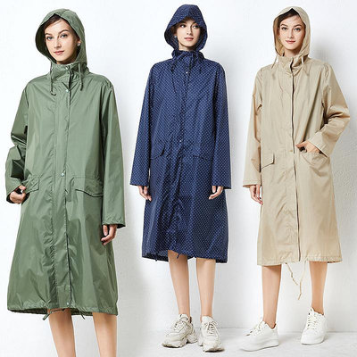 新款*雨衣女韓國成人可愛風衣式時尚透氣徒步旅游戶外雨披外套潮牌薄款#阿英特價