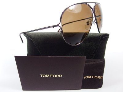 信義計劃 眼鏡 全新真品 Tom Ford 太陽眼鏡 TF 142 8字鏤空金屬框