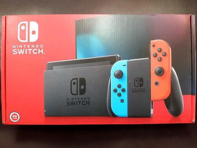 三重 switch現貨 - Nintendo Switch NS 紅藍主機 任天堂遊戲機 台灣公司貨 電力加強版超低價
