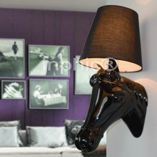 INPHIC-現代簡約走廊走道壁燈 客廳臥室床頭燈馬頭壁燈