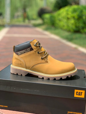 CAT FOOTWEAR 卡特經典低幫黃靴休閒男鞋大黃靴