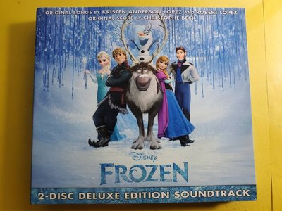 金牛座 FROZEN 2-DISC DELUXE EDITION 冰雪奇緣電影原聲帶2CD 精裝版