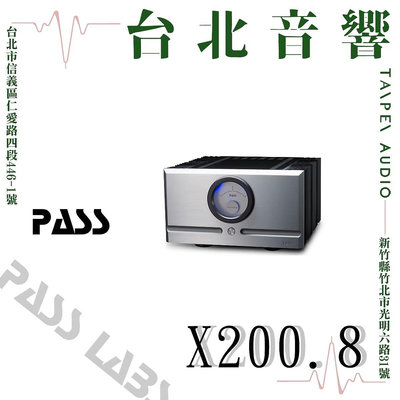 Pass Labs XA200.8 | 全新公司貨 | B&amp;W喇叭 | 新竹台北音響  | 台北音響推薦 | 新竹音響推薦