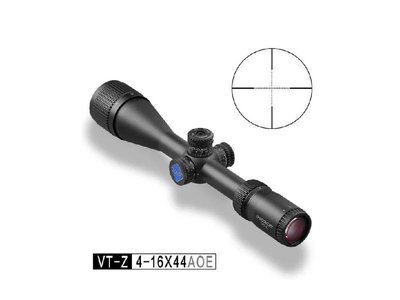[01] DISCOVERY發現者 VT-Z 4-16X44 AOE 狙擊鏡(真品瞄準鏡抗震倍鏡氮氣防水防霧防震紅雷射
