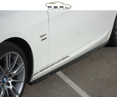 【樂駒】Perl Carbon Design BMW E92 E93 M 側裙 車側 飾板 碳纖維 空力 外觀 套件