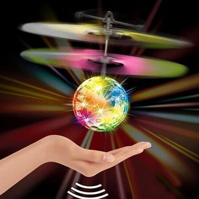 ( LOVE樂多)日本進口 飛行霓虹燈舞台球 手控浮力球 送禮自用兩相宜