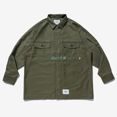 Abel代購2021AW WTAPS FLYERS / LS / COTTON. SATIN 雙口袋襯衫| Yahoo