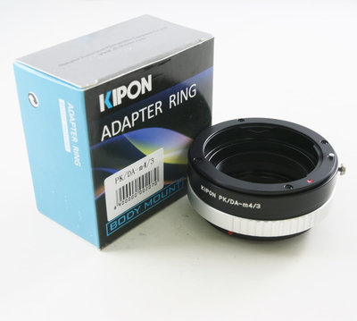 可調光圈 Kipon Pentax PK K A DA 餅乾鏡 FA公主鏡鏡頭轉Micro M4/3 M43相機身轉接環