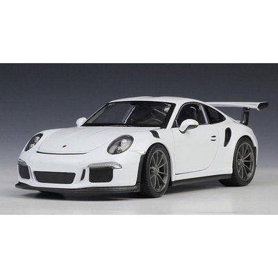 跑車擺件 正品RUBY WELLY 威利 1:24 保時捷 Porsche 911 GT3 RS 跑車 超跑 合金 模型 汽車