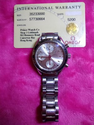 ❤❤已售出❤❤賣家一手錶 OMEGA 超霸 自動上鍊機械錶 三眼計時 40mm❤附原廠保卡 原廠錶盒❤