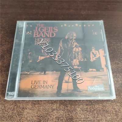 全新 硬搖滾 現場版 The J Geils Band House Party Live CD+DVD 唱片 CD 歌曲【奇摩甄選】