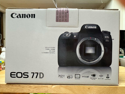 Canon EOS 77D (附Sigma鏡頭）