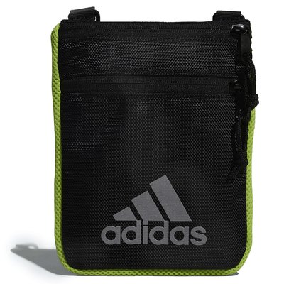 【AYW】ADIDAS LOGO BAG 二合一 輕便外出 網布方包 運動包 側背包 肩背包 隨身包 收納包 彭于晏