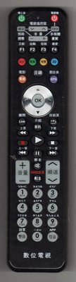 【遙控王】電視+數位機上盒2合一多功能遙控器028_適用_DCTV全國