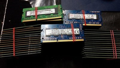 【大武郎】二手hunix 美光 SKhynix 筆電記憶體 DDR3-1600 12800 2G 隨機出貨 雙面顆粒