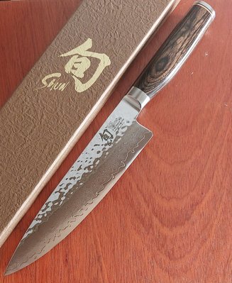 旬 Shun TDM系列 大馬士革 槌印 8吋主廚刀/牛刀 TDM0706