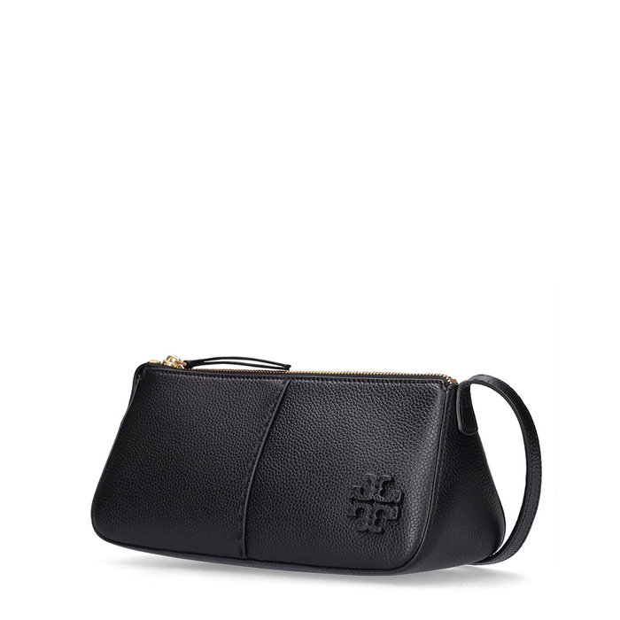 【Tory Burch】專櫃新款McGraw Wedge 經典荔枝紋皮革三角造型 肩背包/手提包