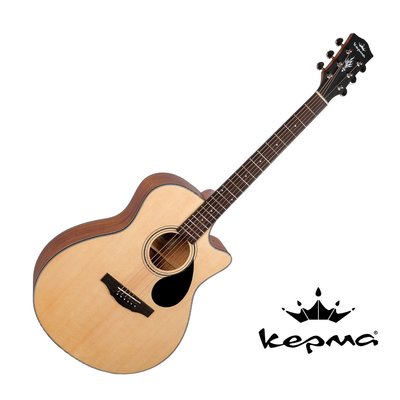 Kepma EAC-NM 西堤卡雲杉 / 桃花心木 合板 41吋 民謠吉他 - 【他，在旅行】