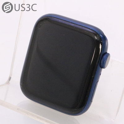 【US3C-高雄店】【一元起標】公司貨 Apple Watch 6 44mm GPS版 藍色鋁合金錶殼 智慧手錶 智能穿戴 智慧型手錶 蘋果手錶