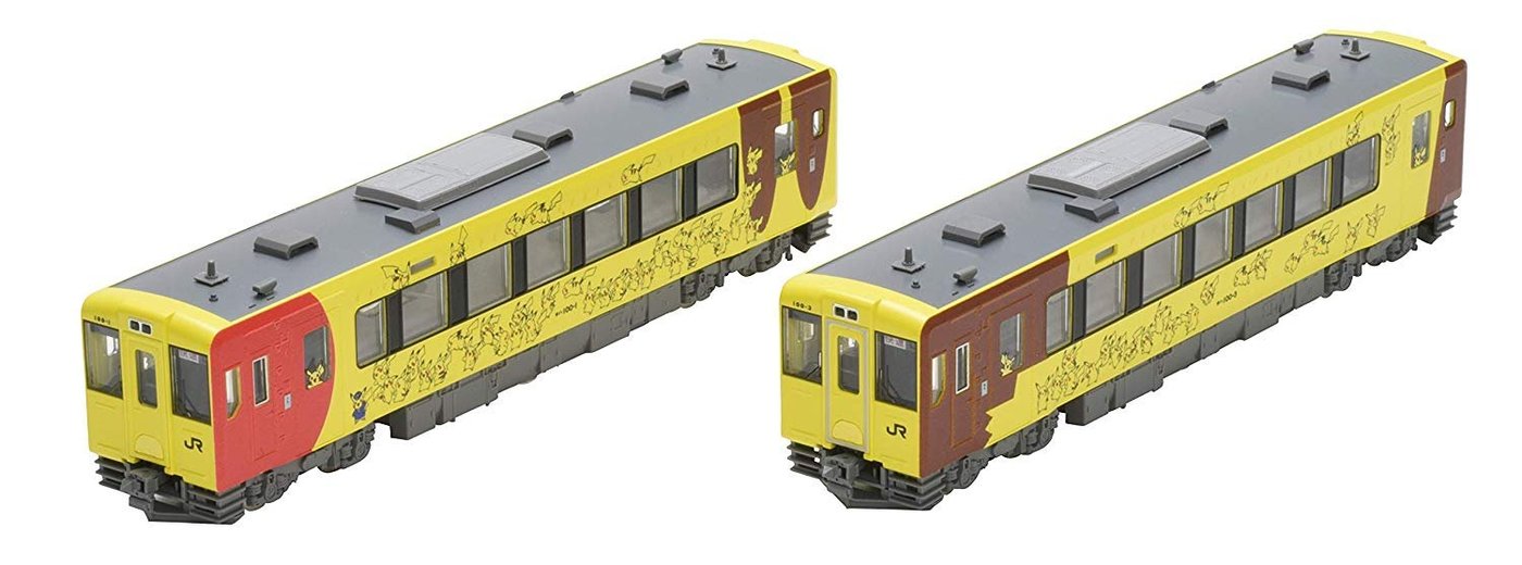 【全国無料2024】ピカチュウ　トミックス キハ100形　トレイン 鉄道模型