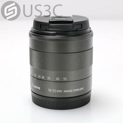 【US3C-桃園春日店】佳能 Canon EF-M 18-55mm F3.5-5.6 IS STM 標準變焦鏡頭 STM內對焦 對應EF-M接環 二手鏡頭