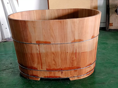 二手家具全省估價(集穎全新/二手家具)--香杉泡澡桶 沐浴桶 浴缸 木桶 檜木桶 X-3041205