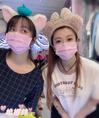 香港迪士尼雪莉梅/畫家貓洗臉髮帶維娜絲venice日本精品代購