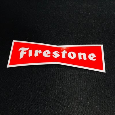 (I LOVE樂多)美國進口貼紙 MARATHON石油公司 FIRESTONE 火石輪胎