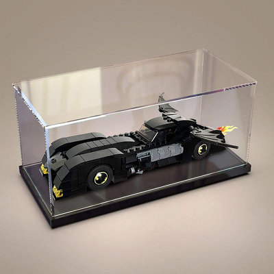 亞克力防塵盒適用樂高40433小號蝙蝠車展示模型玩具透明